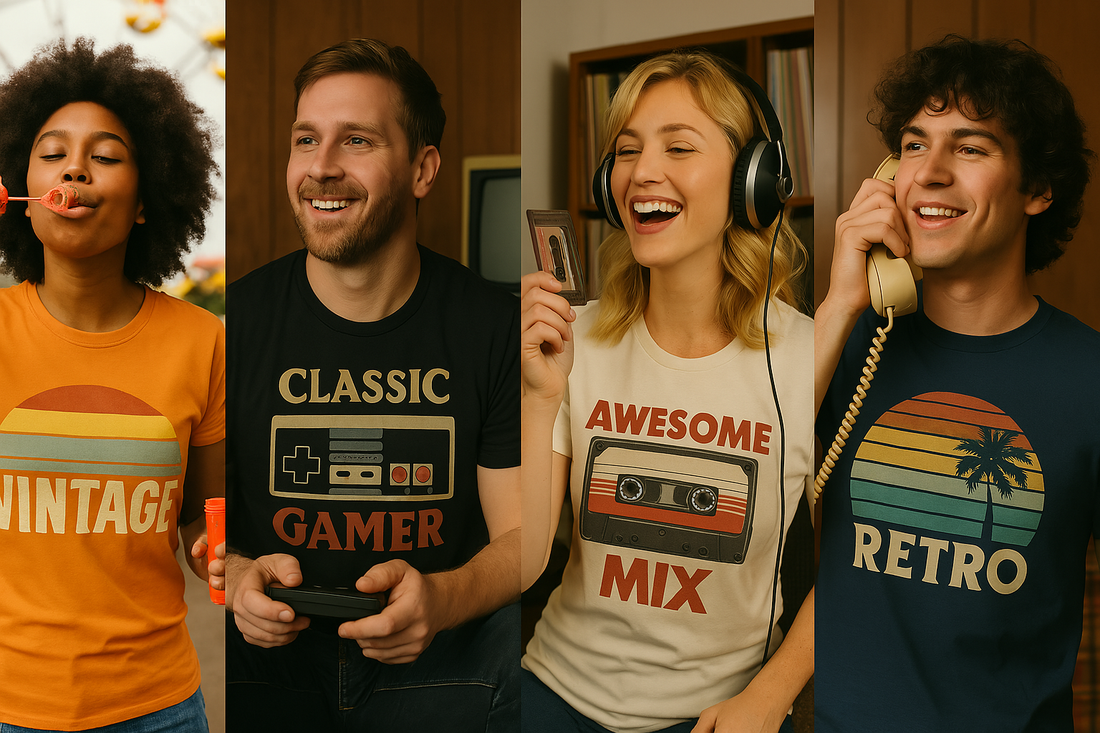 Customers Share Their Favorite Retro Memories (And the Tees They Bought to Match)