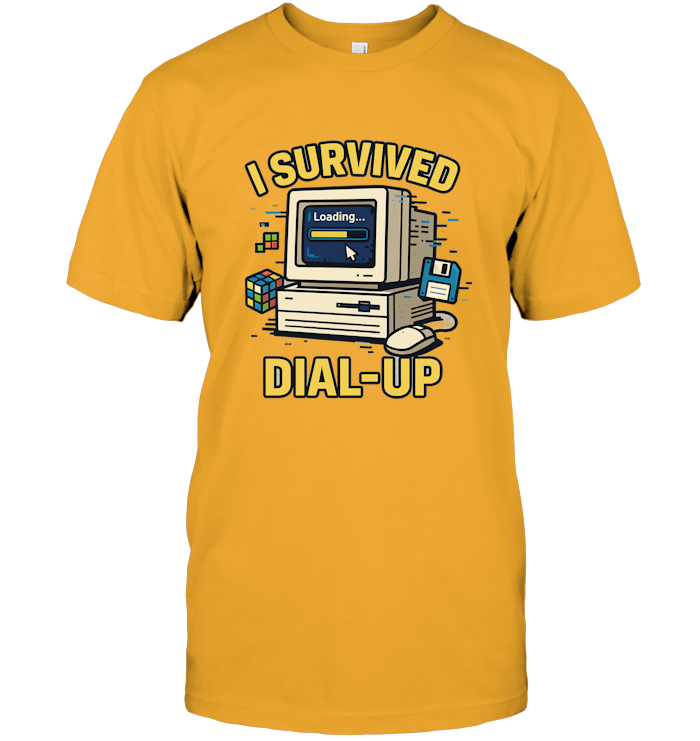 I Survived Dial-Up T-Shirt