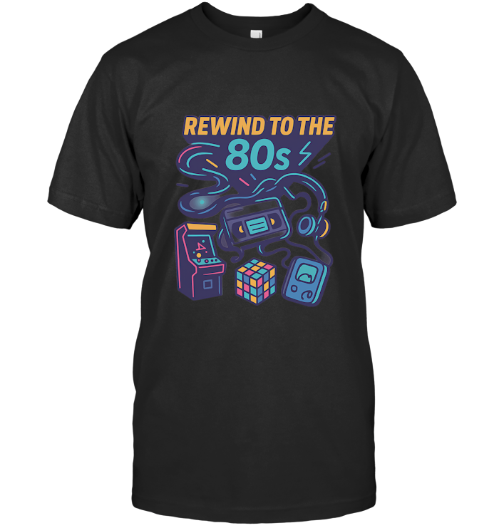 Rewind to the 80s Retro T-Shirt