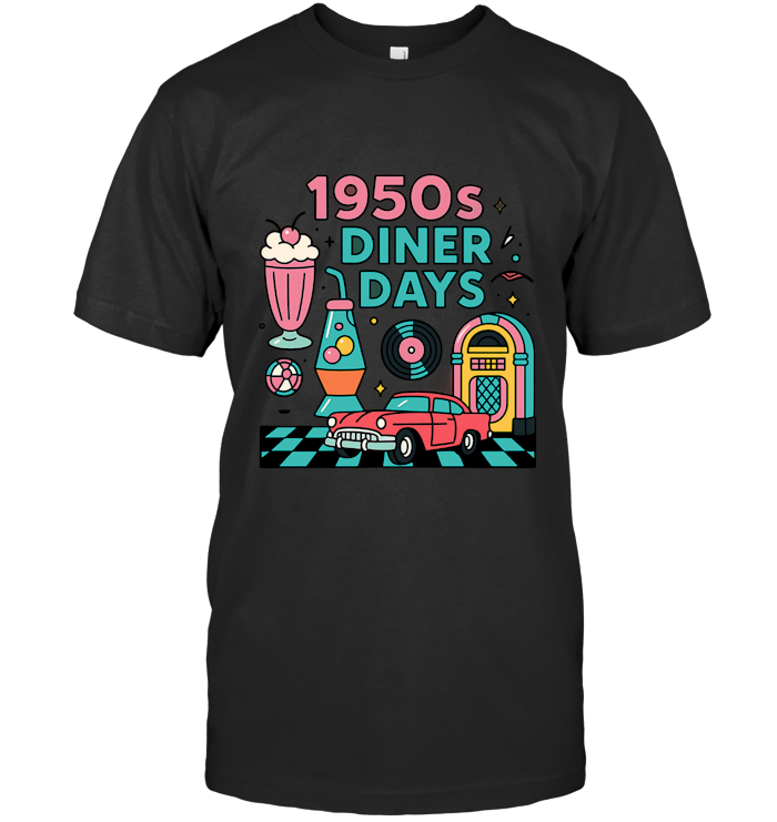 1950s Diner Days T-Shirt