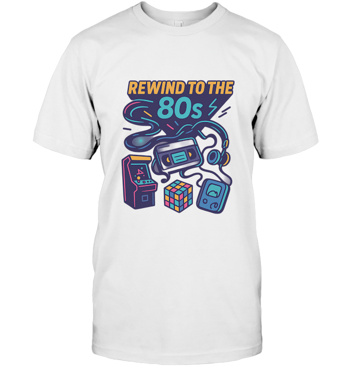 Rewind to the 80s Retro T-Shirt