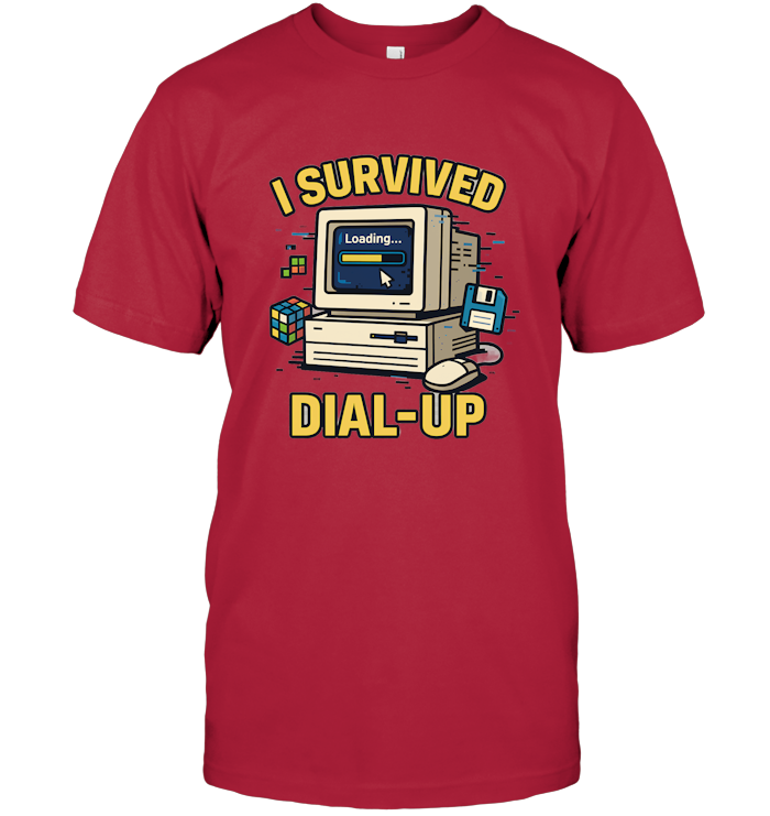 I Survived Dial-Up T-Shirt
