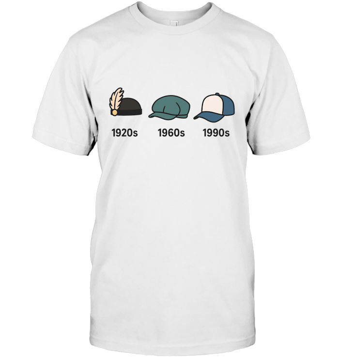 Decades of Style: Hats Edition T-Shirt