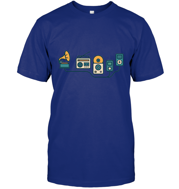 Timeline of Tunes T-Shirt