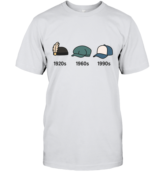 Decades of Style: Hats Edition T-Shirt
