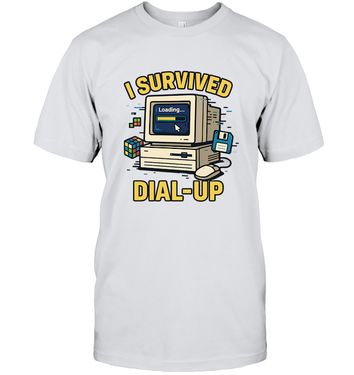 I Survived Dial-Up T-Shirt
