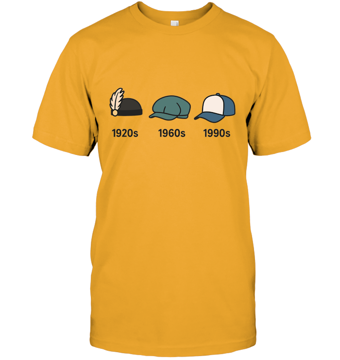 Decades of Style: Hats Edition T-Shirt