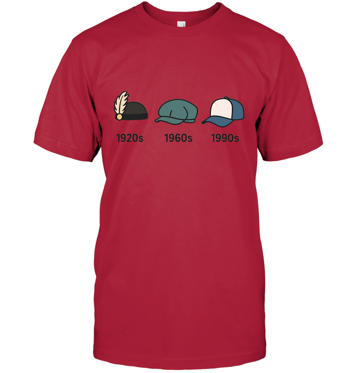 Decades of Style: Hats Edition T-Shirt