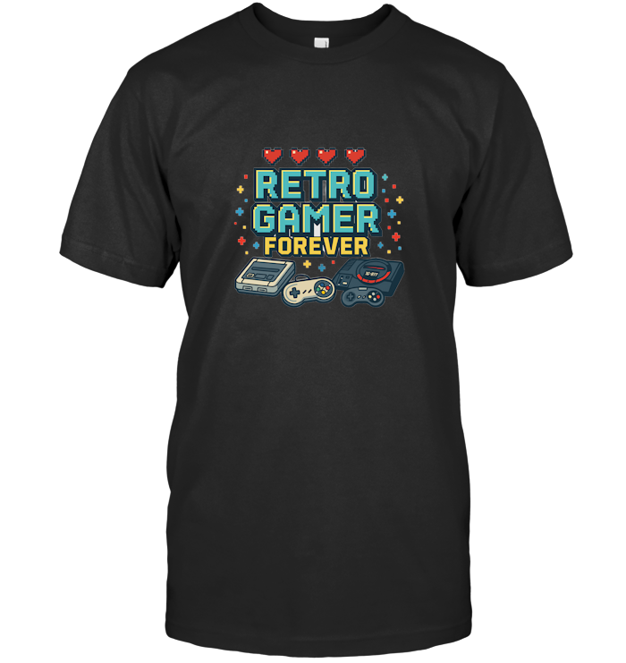 Retro Gamer Forever T-Shirt