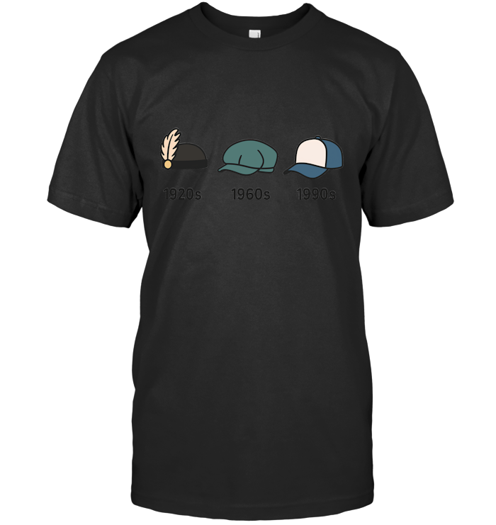 Decades of Style: Hats Edition T-Shirt