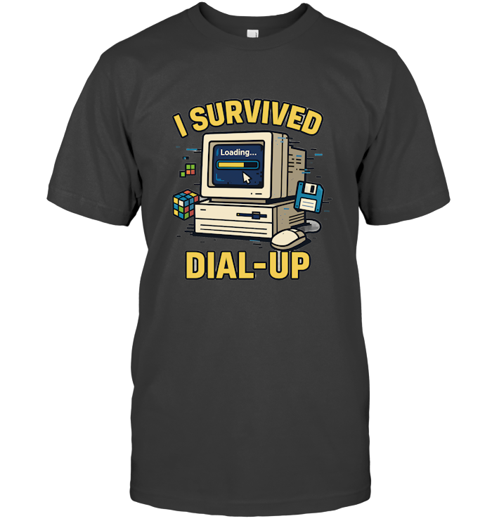I Survived Dial-Up T-Shirt