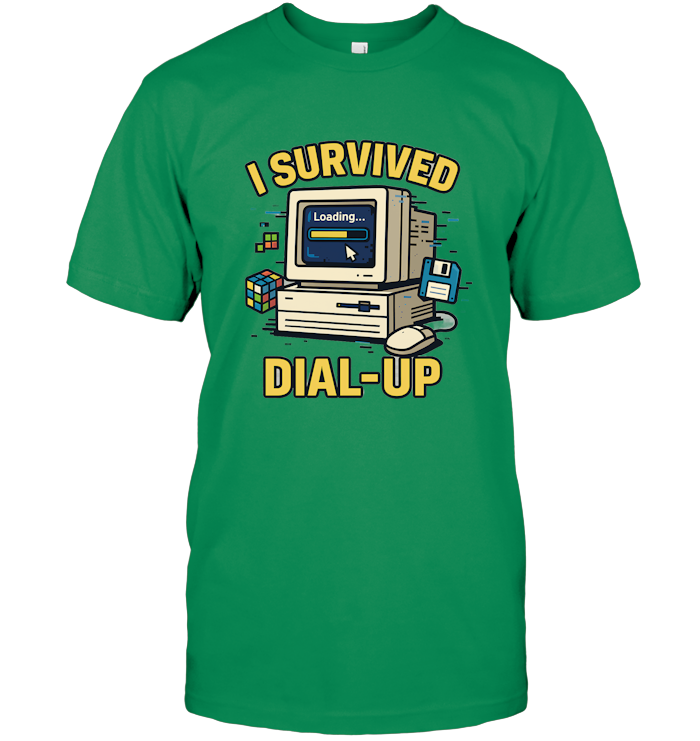 I Survived Dial-Up T-Shirt