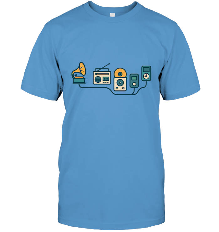 Timeline of Tunes T-Shirt
