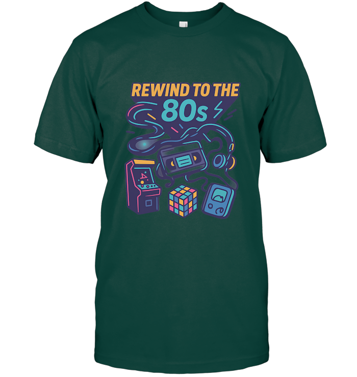 Rewind to the 80s Retro T-Shirt