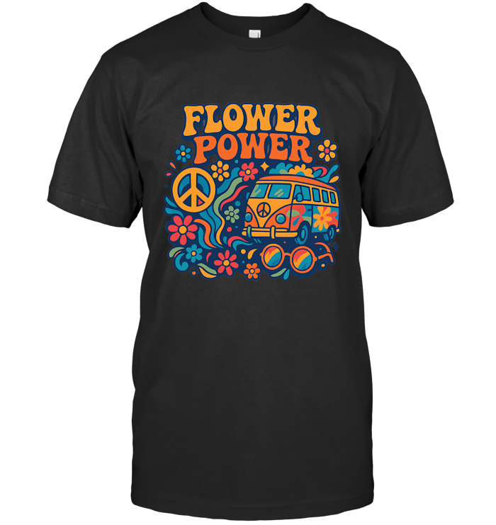 Flower Power 60s T-Shirt