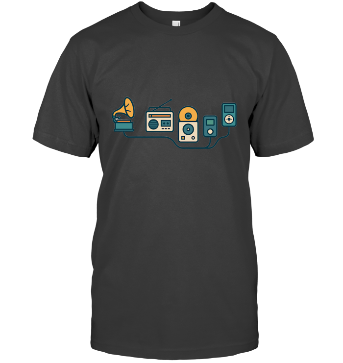 Timeline of Tunes T-Shirt