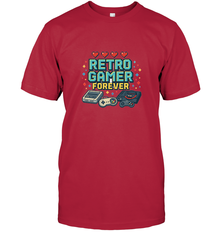 Retro Gamer Forever T-Shirt