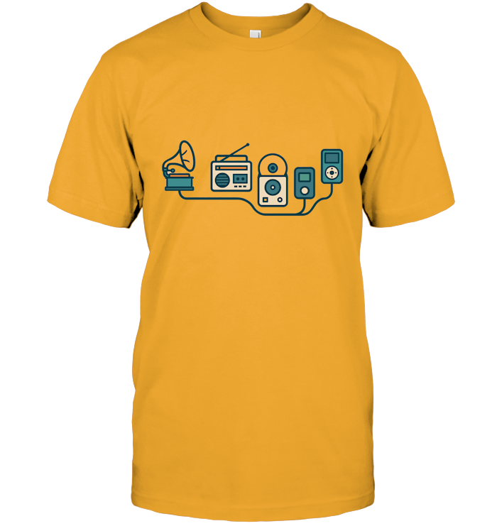 Timeline of Tunes T-Shirt