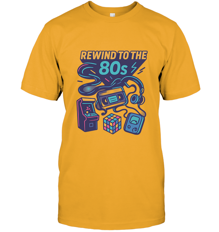 Rewind to the 80s Retro T-Shirt