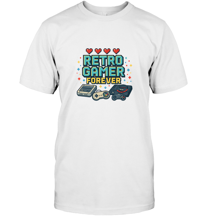 Retro Gamer Forever T-Shirt