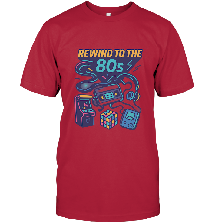 Rewind to the 80s Retro T-Shirt