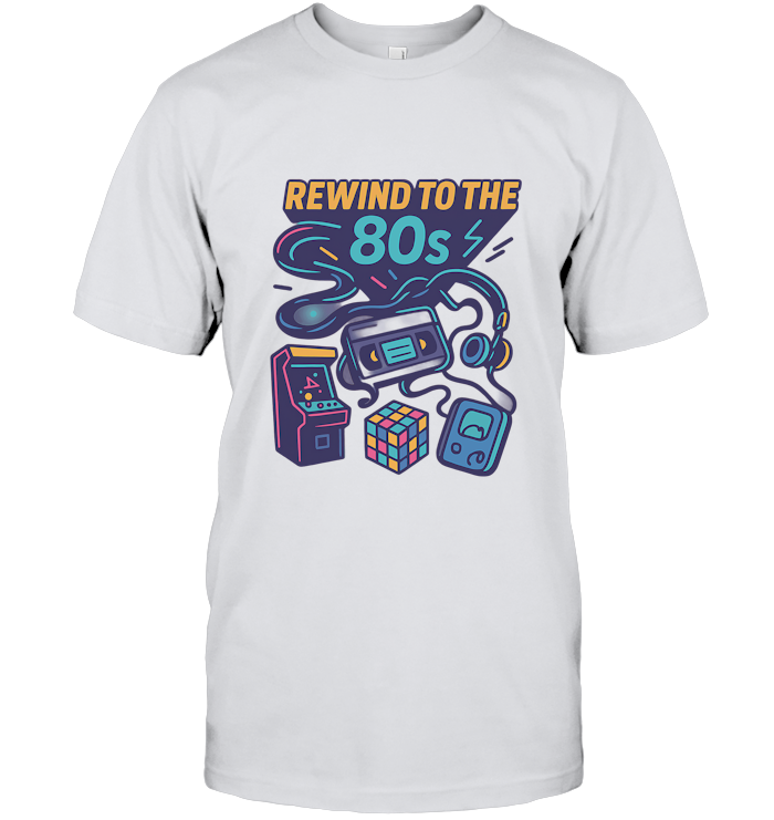 Rewind to the 80s Retro T-Shirt