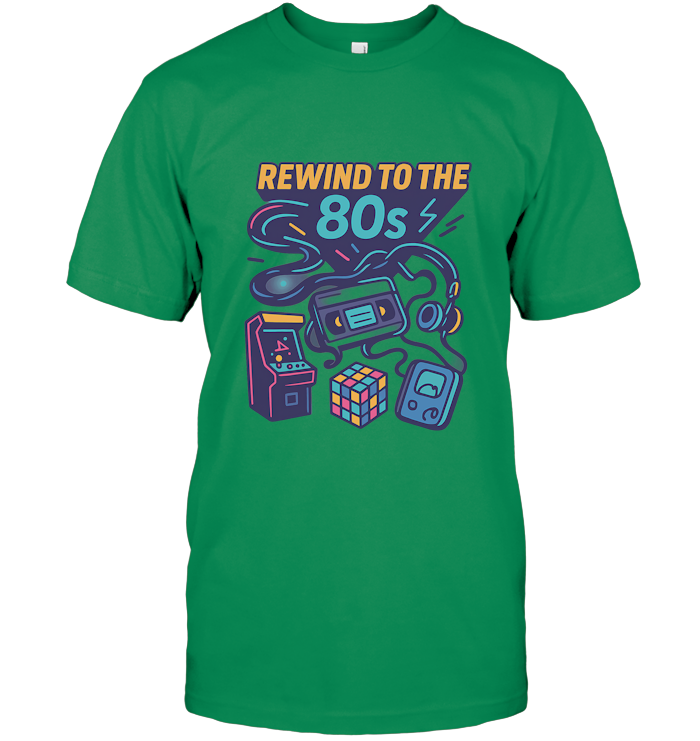 Rewind to the 80s Retro T-Shirt