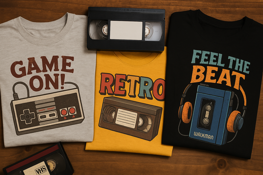 From NES to VHS: Reliving 80s & 90s Pop Culture, One Tee at a Time