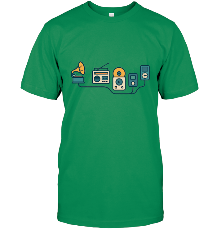 Timeline of Tunes T-Shirt