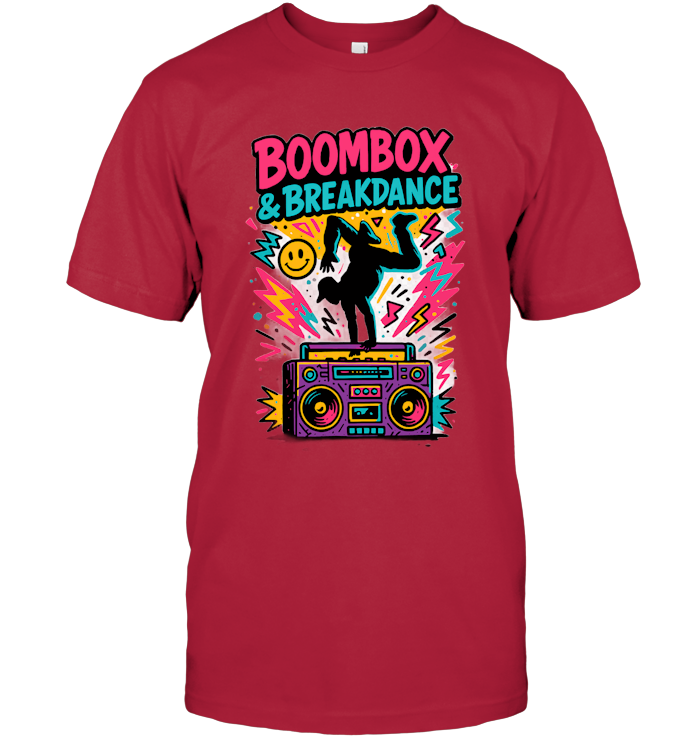 Boombox & Breakdance T-Shirt – Flashback Vibes