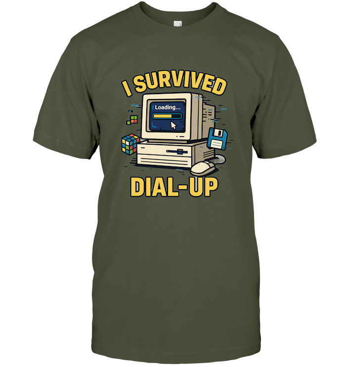 I Survived Dial-Up T-Shirt
