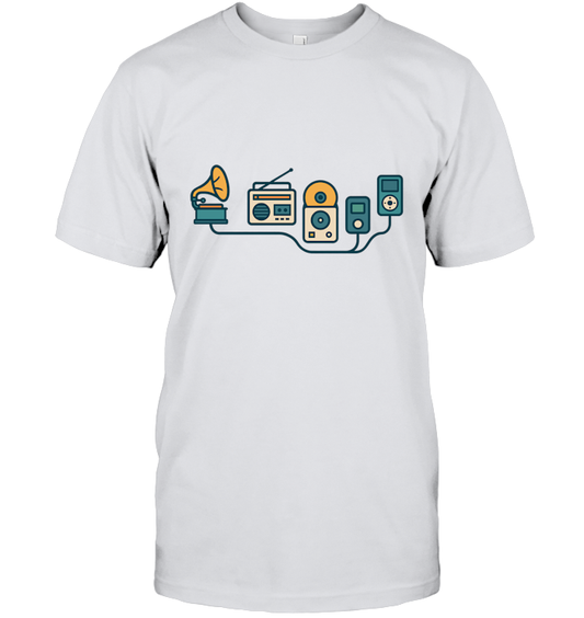 Timeline of Tunes T-Shirt